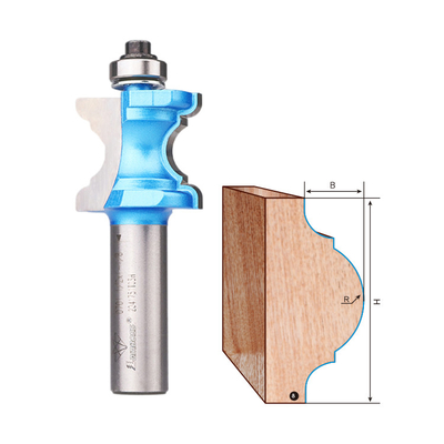 Buy Anti Abrasion Practical Bull Nose Bit , Multifunctional Bullnose CNC Router Bit online manufacture