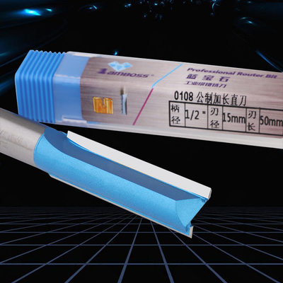 Buy Double Flute Straight Router Bits Multifunctional Anti Abrasion online manufacture