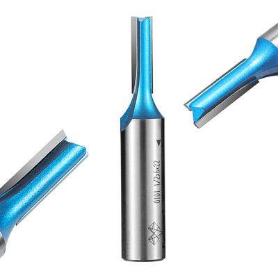 Buy Anticorrosive Straight Flute Drill Bit , Multifunctional Straight Cut Router Bit online manufacture