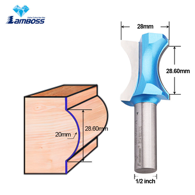 Buy Lamboss Wood Router Bits Convex Edging Router Bit For Woodworking Tools Milling Cutter online manufacture