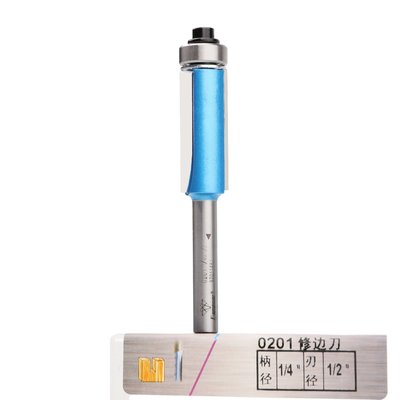 Straight Antiwear Bearing Router Bits Multipurpose Rustproof