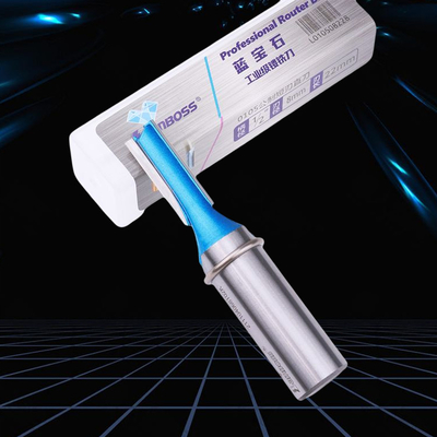 Rustproof Carbide Straight Trim Router Bit , Multipurpose End Mill CNC Router Bits