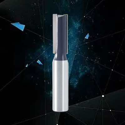 Anticorrosive Two Flute Straight Router Bits Wear Resistant Industrial Grade