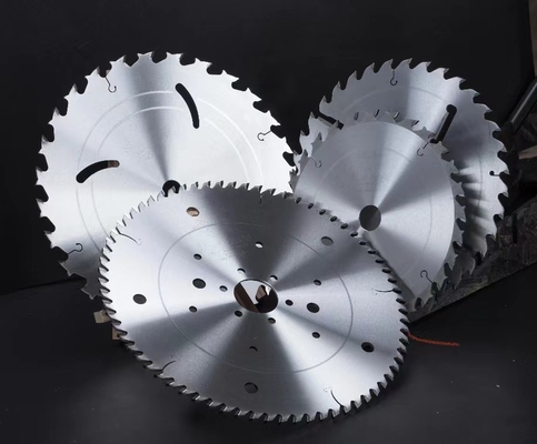 Solid Wood TCT Circular Saw Blades Steel Carbide Material Practical