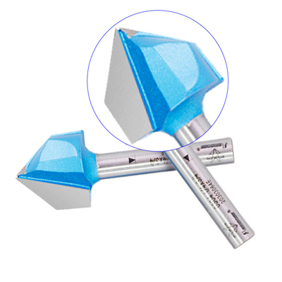 High Precision V Groove Router Bit Double Flute Chamfer Carbide Tipped Woodworking Tool Bits