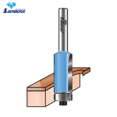 LAMBOSS High Precision TCT Bits Alloy Milling Cutter Extended Trimming Cutter