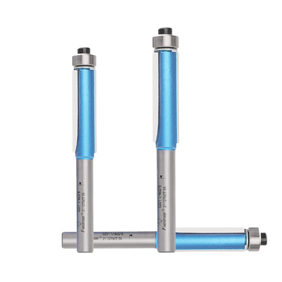 Top-Notch Lamboss Straight Bit With Bearing Woodworking Router Bit Trimming Alloy Milling Cutter