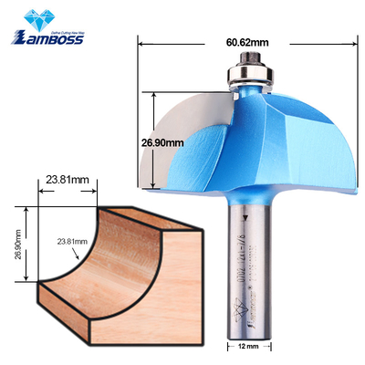 Lamboss Chamfering Tool Cove Bit With Bearing Router Bit Trimming Milling Cutter