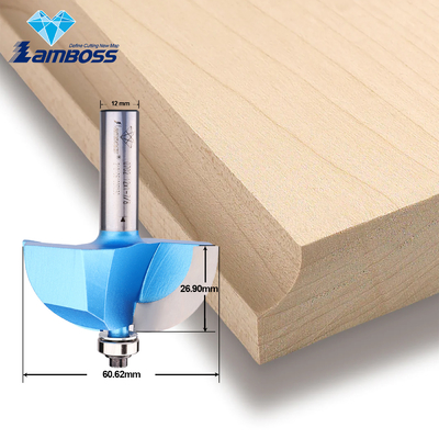 Lamboss 1/2 Chamfer Router Bit Milling Cutter Tools For Wood Cove Bit With Bearing