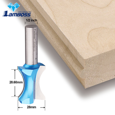 Lamboss Corner Rounding Router Bit Convex Edging Router Bit 1/2