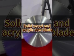 Anticorrosive Welded Round Cutting Blade , Multifunctional Carbide Saw Blades