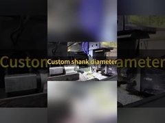 Customizing the shank diameter to match your woodworking craftsmanship.